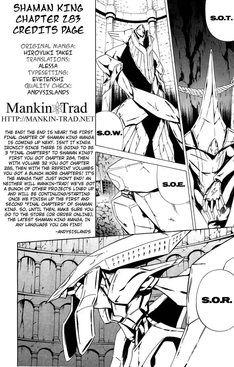 Shaman King Chapter 283 19